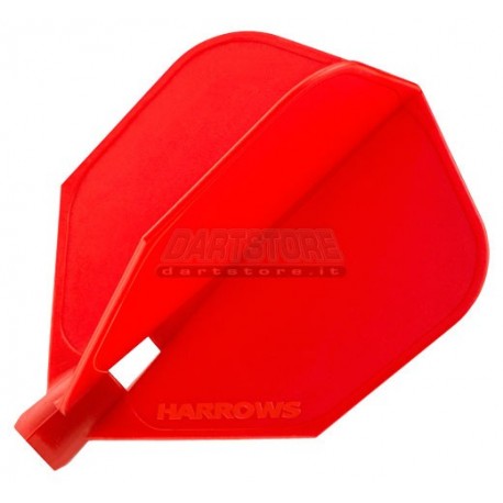 Alette Clic Standard - rosse per freccette Harrows Darts