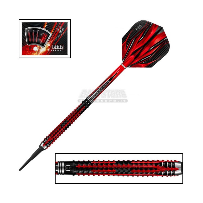 Freccette soft darts Fire Inferno - 20 g. Harrows Darts